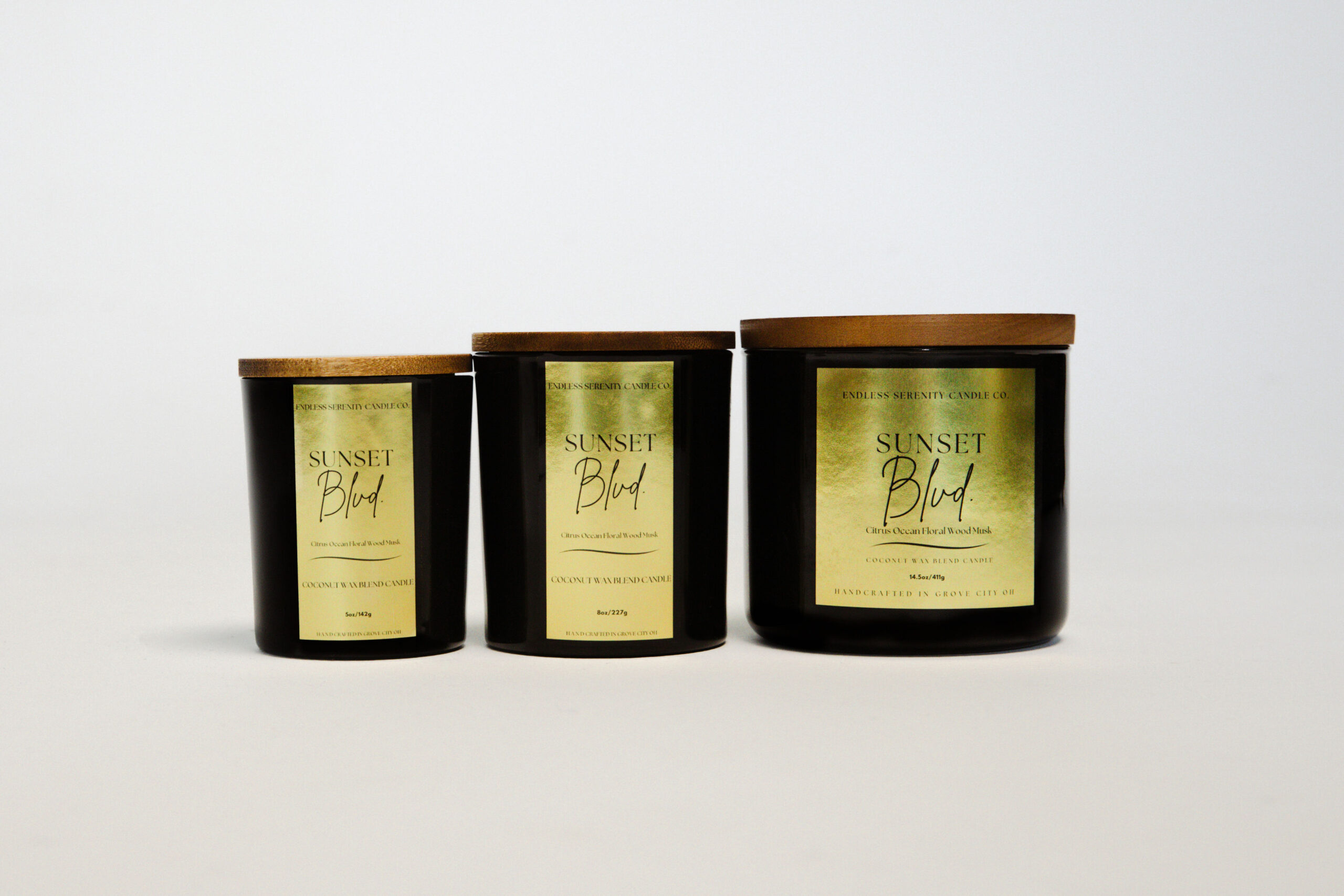 Endless Serenity Candle Line up